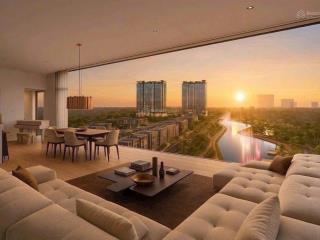 Căn hộ 2pn tầng 10 ban công phía ngoài hướng trực diện toàn bộ nhạc nước, sông và khu biệt thự