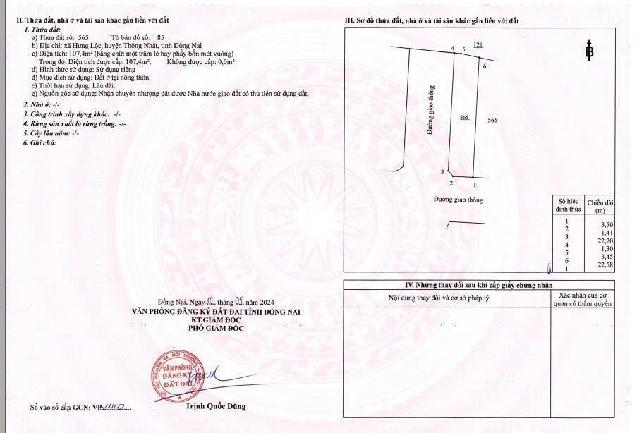 Bán đất siêu ngộp 769 full thổ cư 2 mặt tiền đường