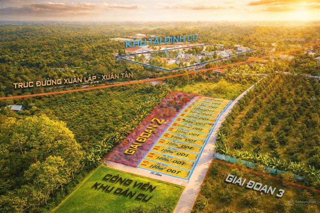 Hàng hiếm tại xuân lập  bàu sen, 850 triệu, 100m2, đất thổ cư