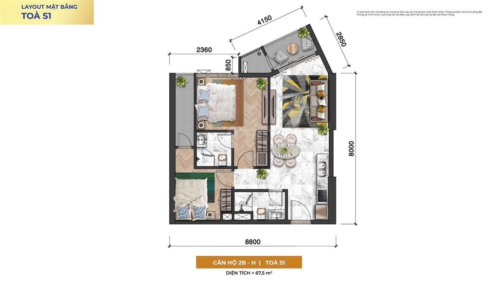 Cc bán 2 pn view chéo sông hàn, giá tốt nhất sun symphony. nhận nhà được ngay, cho thuê 20tr/tháng