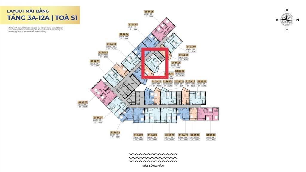 Cc bán 2 pn view chéo sông hàn, giá tốt nhất sun symphony. nhận nhà được ngay, cho thuê 20tr/tháng