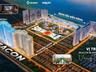 Căn hộ 1pn + 59.7m² dự kiến chỉ 3,32 tỷ, 70% nhận nhà, sổ lâu dài