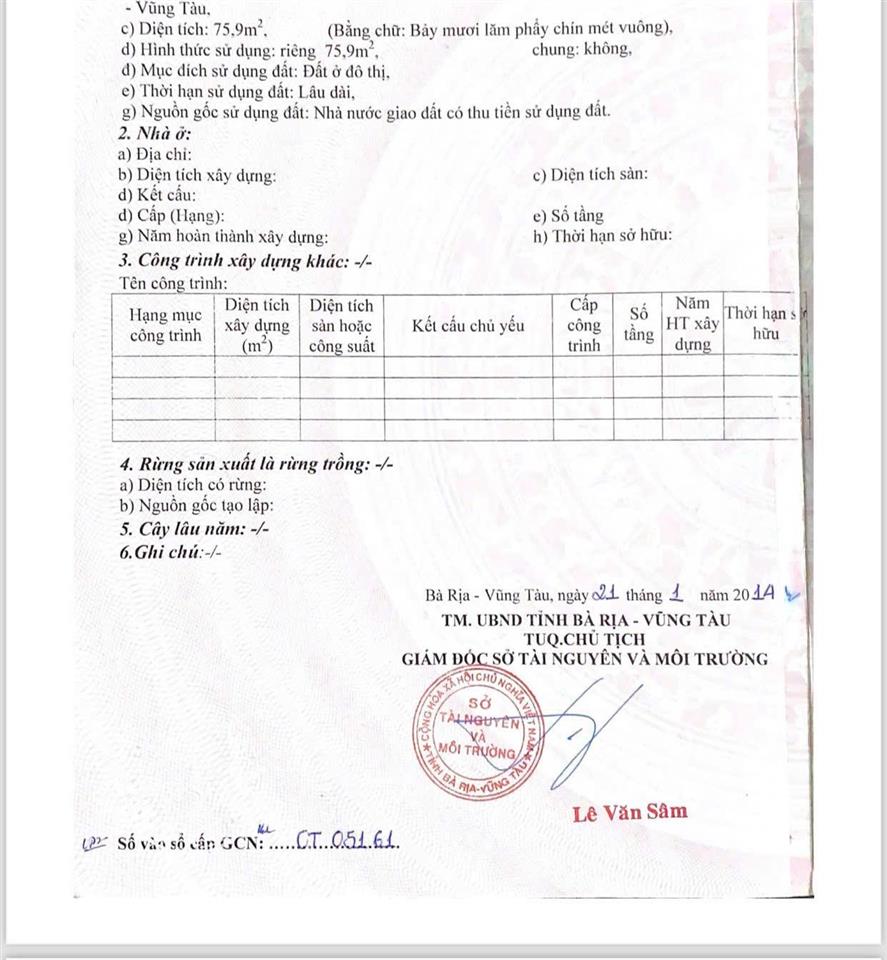 Đất kđt chí linh  75,9m  thổ cư lâu dài  ô tô  gần biển  6,75 tỷ