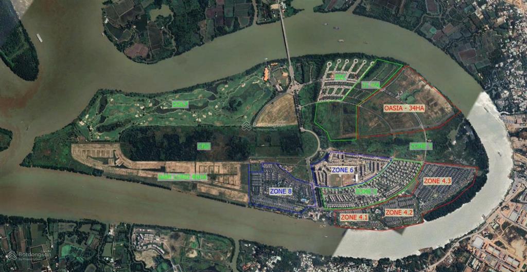 Lô góc đất biệt thự đảo đại phước lotus nhơn trạch  swan bay (sổ cá nhân)