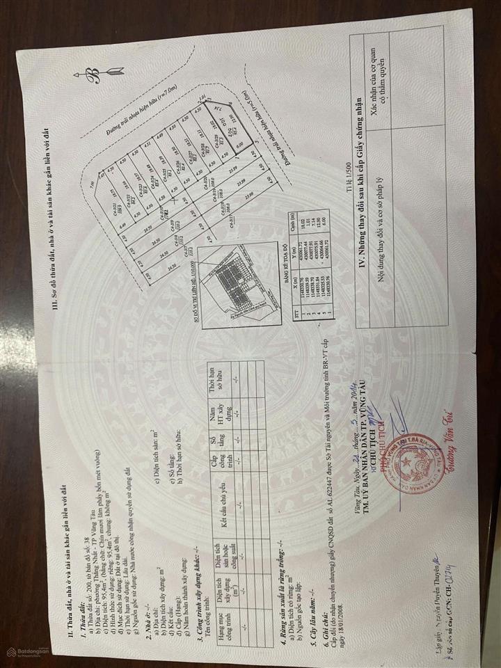 Lô đất góc khu đô thị chí linh 95m2 giá 10ty
