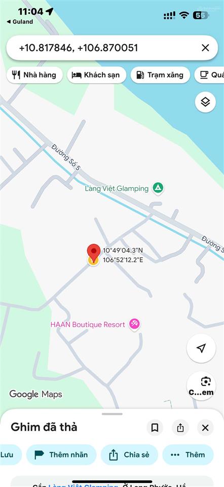 Đất mặt tiền d1 quận 9 2.875m giá 20 tỷ