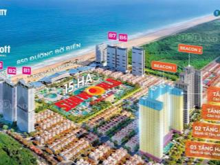 Nhà phố mặt biển blanca city vũng tàu, 609,5m² sàn, sở hữu lâu dài, giá 27,6 tỷ