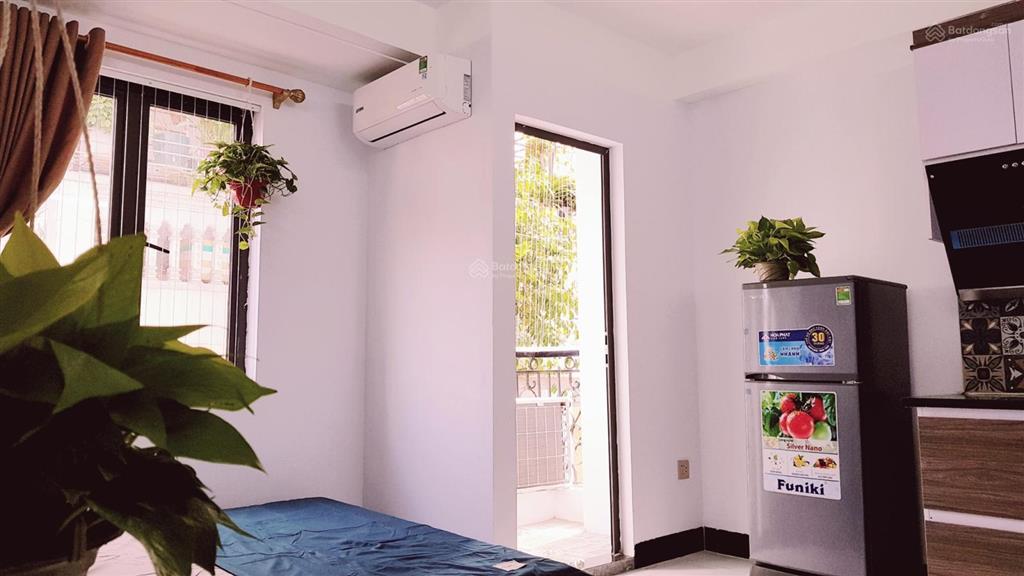 Căn studio khu quan nhân full đồ ban công thoáng chỉ 4tr7