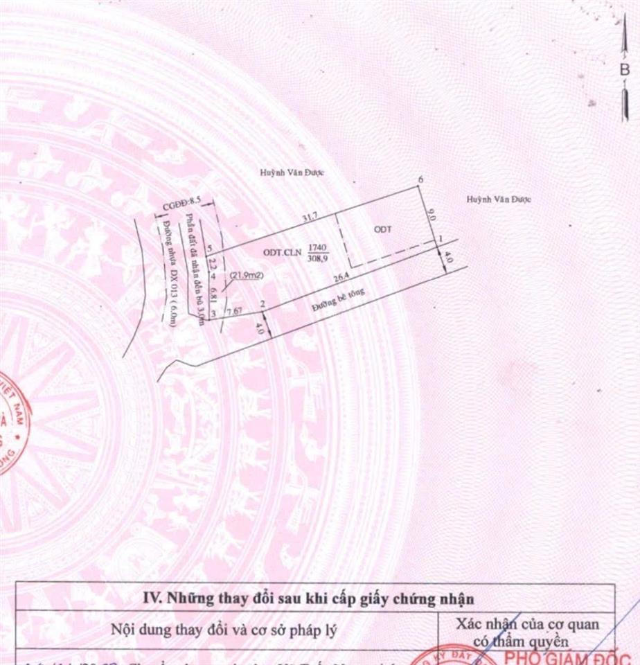 Bán gấp lô góc 2 mặt tiền đx013 phú mỹ, thủ dầu một vị trí đẹp, lô góc 2 mặt tiền đường