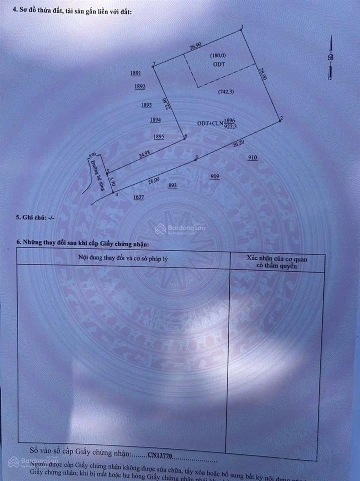 Giảm sốc hàng hiếm phú mỹ từ 7,35 tỷ nay chỉ còn 6,8 tỷ nhánh dx05, phú mỹ, tp thủ dầu một
