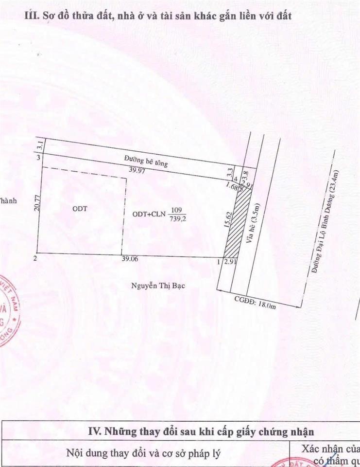 Giảm 10 tỷ bán nhanh mặt tiền đại lộ bd nguồn thơm giá đầu tư quý khách nhanh tay nhé giá siêu rẻ