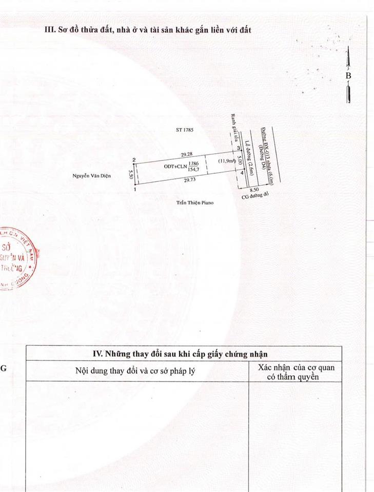Bán đất mặt tiền dx13 phú mỹ mặt tiền đường nhựa 6m thông thoáng 5x30 nở hậu 5.5m thổ cư 100m 3ty59