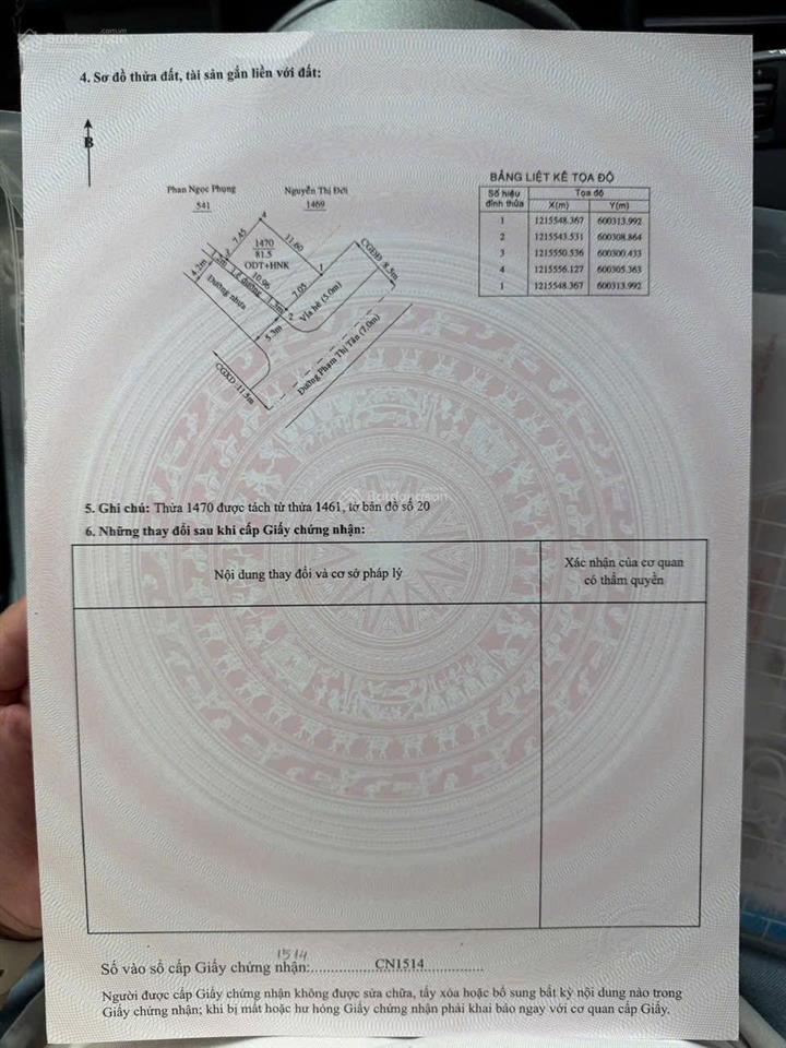 Bán lô liền kề đường phạm thị tân, phú lợi vị trí đẹp, gần quán dê ninh bình, gần đại học bd