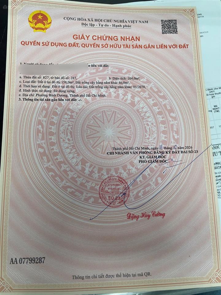 Nhanh tay thì còn đất phú mỹ ngang 12,7m, giá chỉ 2,9 tỷ vị trí nhánh dx01, phú mỹ