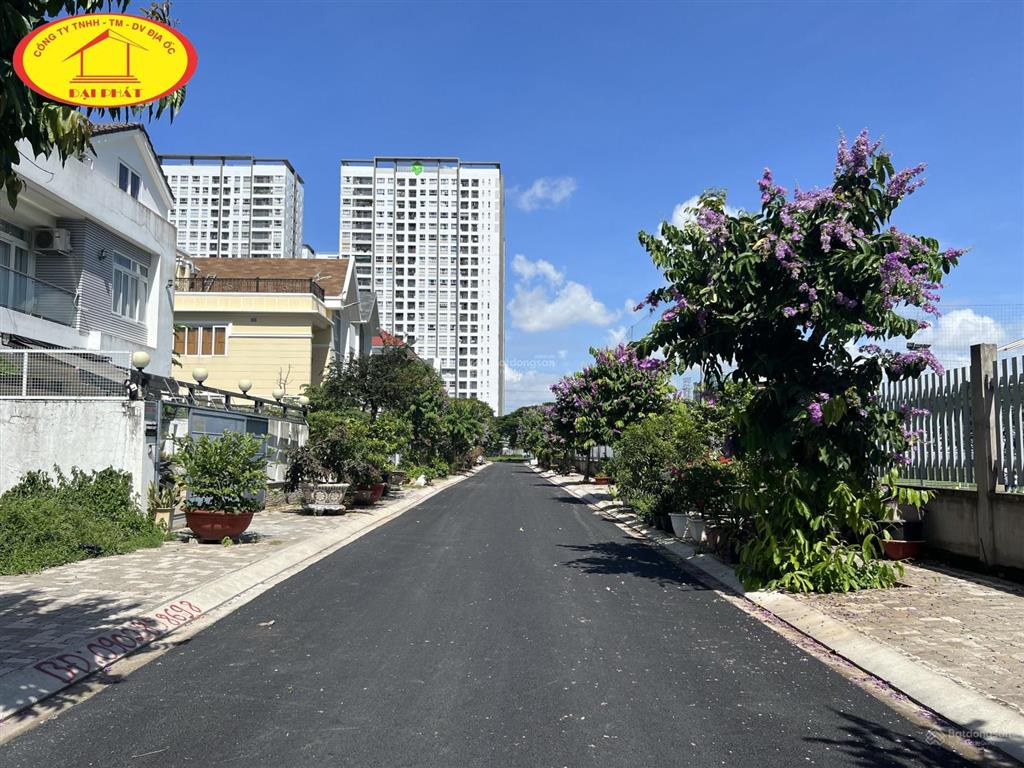 Bán nền đất biệt thự kdc trần thái, nhà bè, giá 120tr/m2