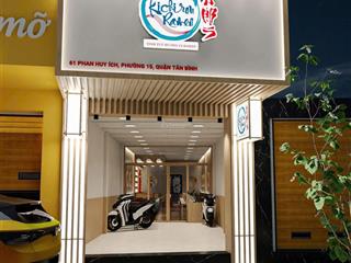 Chính chủ cho thuê nhà số 61 phan huy ích, phường tân sơn, quận tân bình