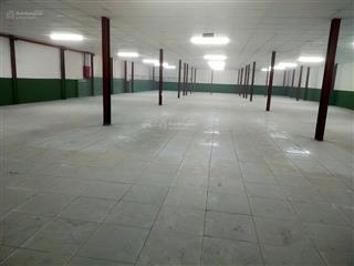 Cho thuê nhà xưởng 1700m2 đường hòa bình  thoại ngọc hầu, quận tân phú