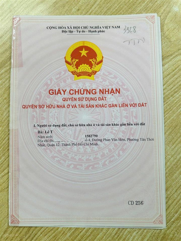 Bán dãy trọ 8x20m đường phan văn hớn, tân thới nhất, quận 12, giá 11,5 tỷ