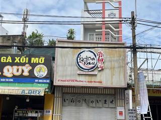 Cho thuê nhà mặt tiền phan huy ích, phường tân sơn, quận tân bình