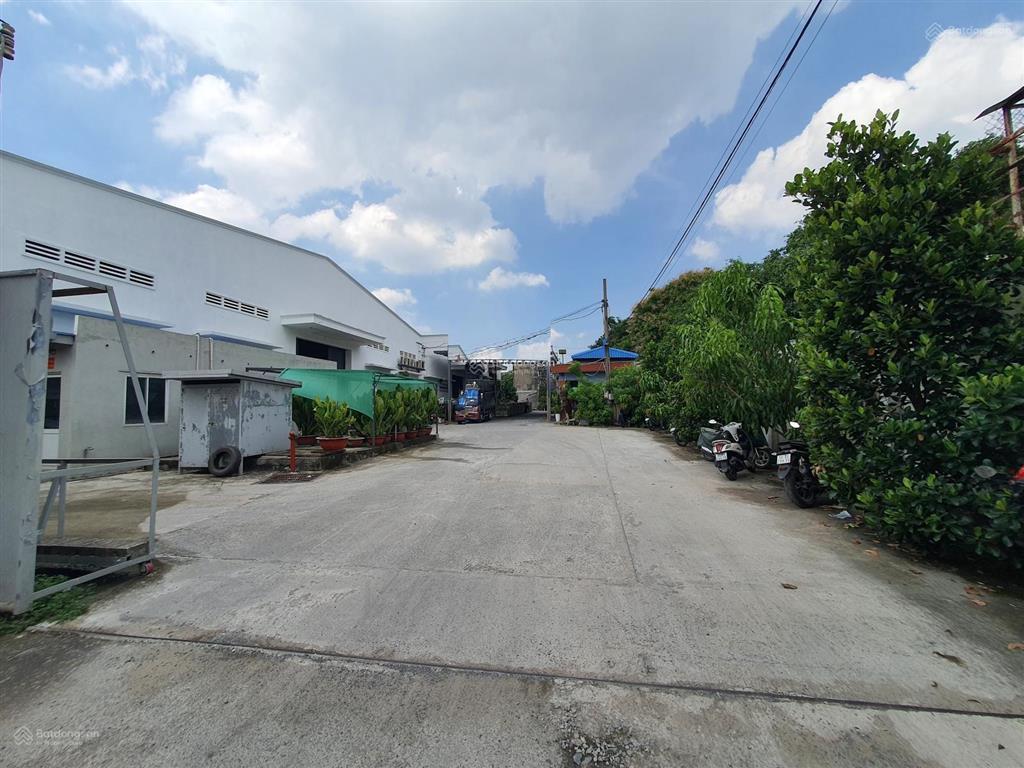 Cho thuê kho xưởng 1600m2 đường tân thới nhất, quận 12 giáp kcn tân bình