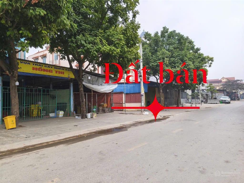 Bán đất 3 mặt đường trung tâm chợ đầu mối mê linh