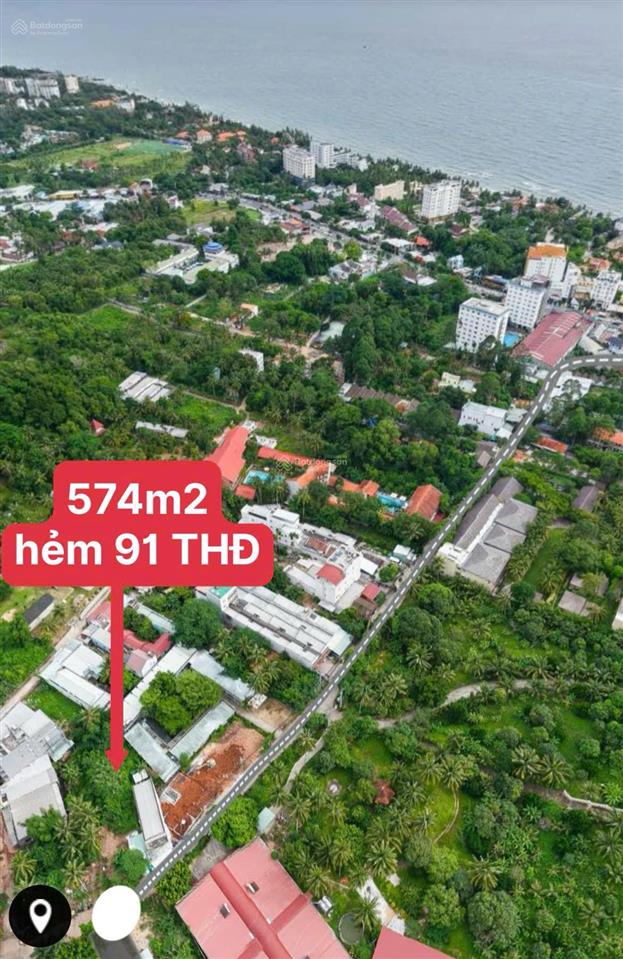 Bán 574m2 đất mặt tiền hẻm 91 trần hưng đạo, phú quốc 245m2 tmdv, xây 10 tầng, giá 19 tỷ