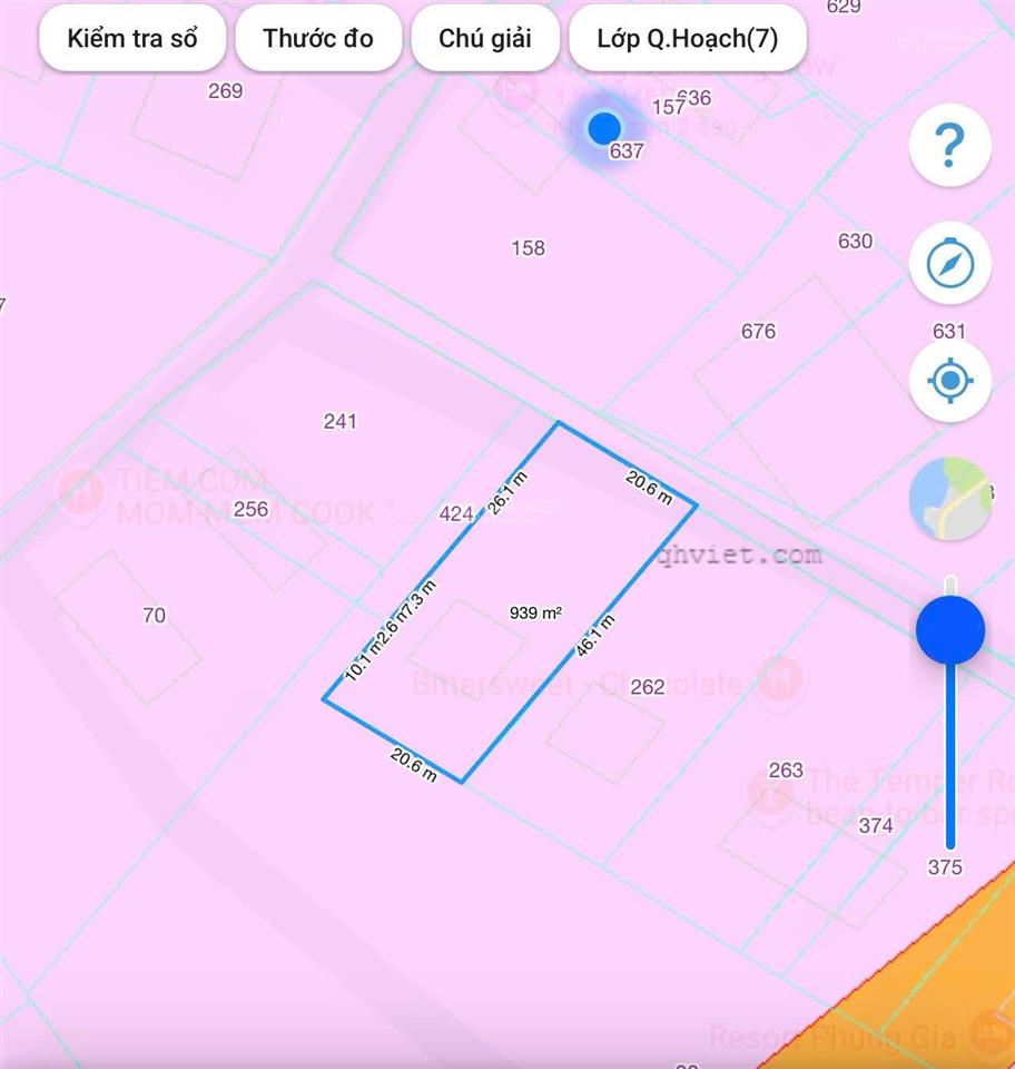 Bán 933m2 cửa lấp  trần hưng đạo 100m2 thổ cư mặt tiền 20m sổ hiển thị đường, vị trí nhất cửa lấp
