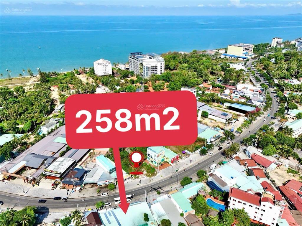 Chỉ 25 tỷ sở hữu 258m2 mặt tiền trần hưng đạo  phú quốc, mặt tiền 10m, 150m2 thổ cư, có dòng tiền