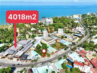 Bán 4018m2 mặt tiền trần hưng đạo  cửa lấp, mặt tiền 43m, 200m2 tc giá rẻ nhất thđ 45tr/m2
