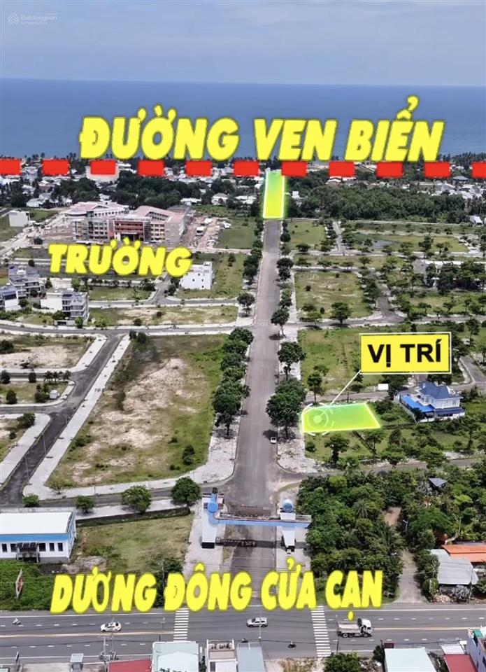 Bán lô góc 599m2 đẹp trục đại lộ gia long kđt 67ha bắc dương đông giá đầu tư
