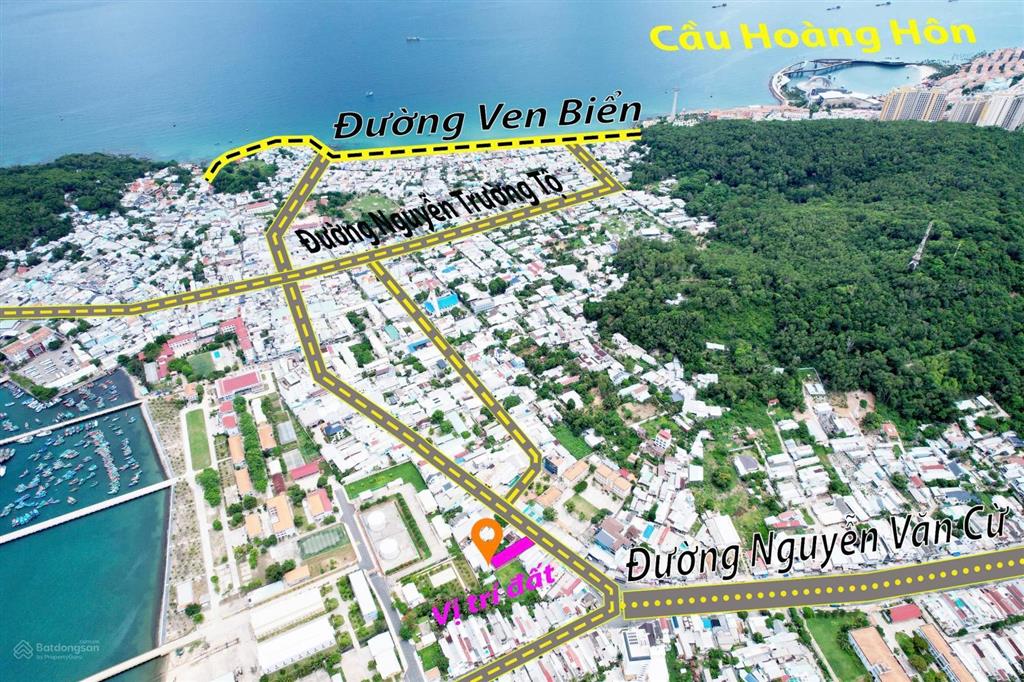 Bán 490m2 mt nguyễn văn cừ 200m2 thổ cư trung tâm an thới gần apec, sungroup, cảng biển