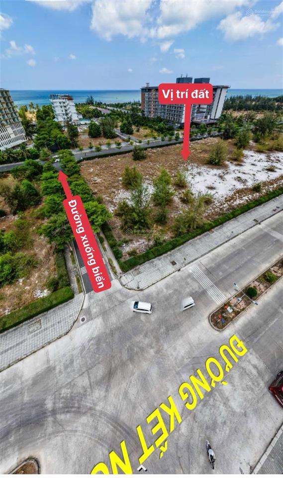 Bán lô đất xây ks 3.200m2 mặt tiền đường 36m ceo bãi trường, full tmdv cách biển 150m