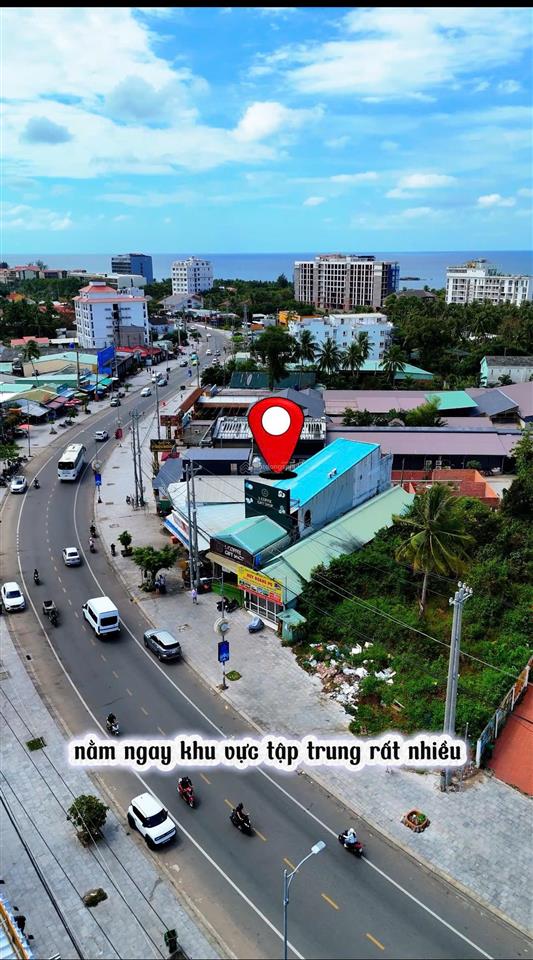 Bán 178m2 mặt tiền trần hưng đạo, phú quốc, ngang 6.8m, có dòng tiền hàng tháng, giá 18 tỷ