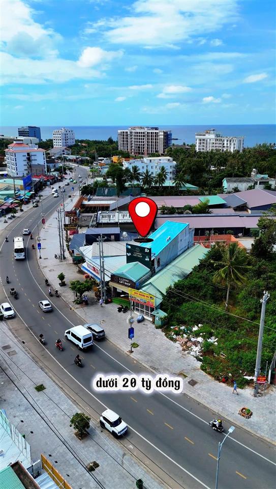Bán 178m2 mặt tiền trần hưng đạo, phú quốc, ngang 6.8m, có dòng tiền hàng tháng, giá 18 tỷ