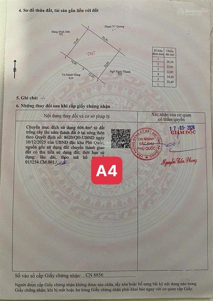 Hiếm! bán lô đất cửa lấp 488m full đất ở mặt tiền 26m vị trí gần đường trần hưng đạo giá 11 tỷ
