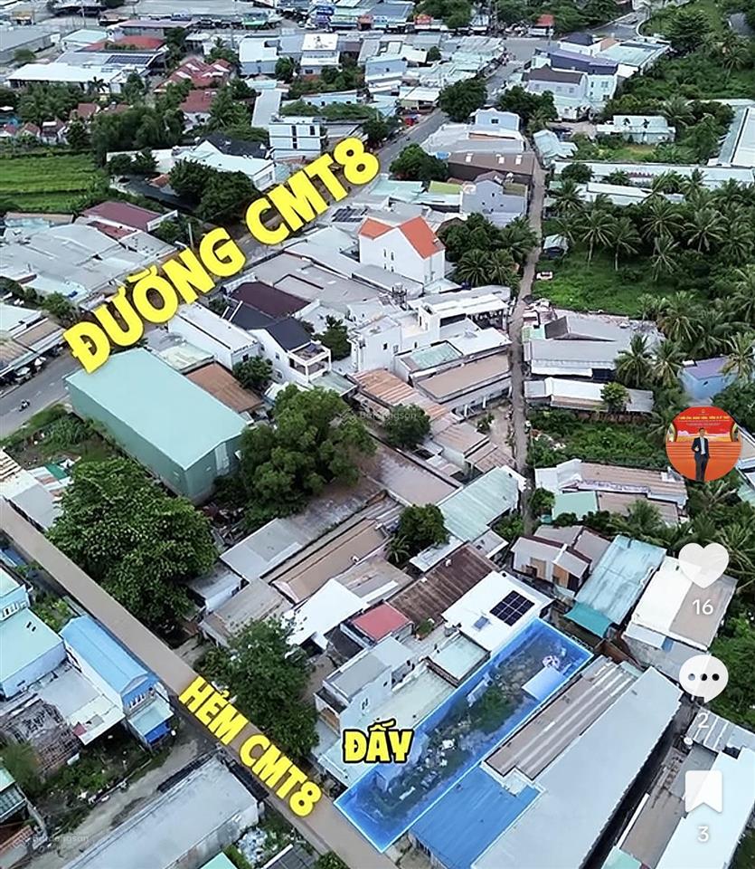 Bán 259m đất đường cách mạng tháng tám 200m đất ở đường 14m gần tttm sân bay cũ