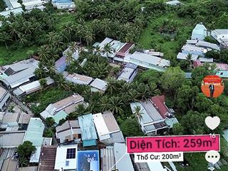 Bán 259m đất đường cách mạng tháng tám 200m đất ở đường 14m gần tttm sân bay cũ