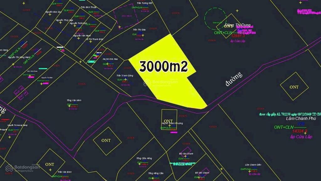 Bán 3.000m2 đất phố tây cửa lấp qh đất ở chỉnh trang mt 51m giá chỉ 15tr/m2