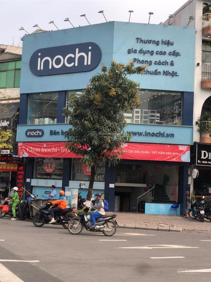 Cho thuê nhà mặt phố trương công giai, cầu giấy 140mx3t, mt rộng 11m làm nhà hàng, cafe, spa, ..