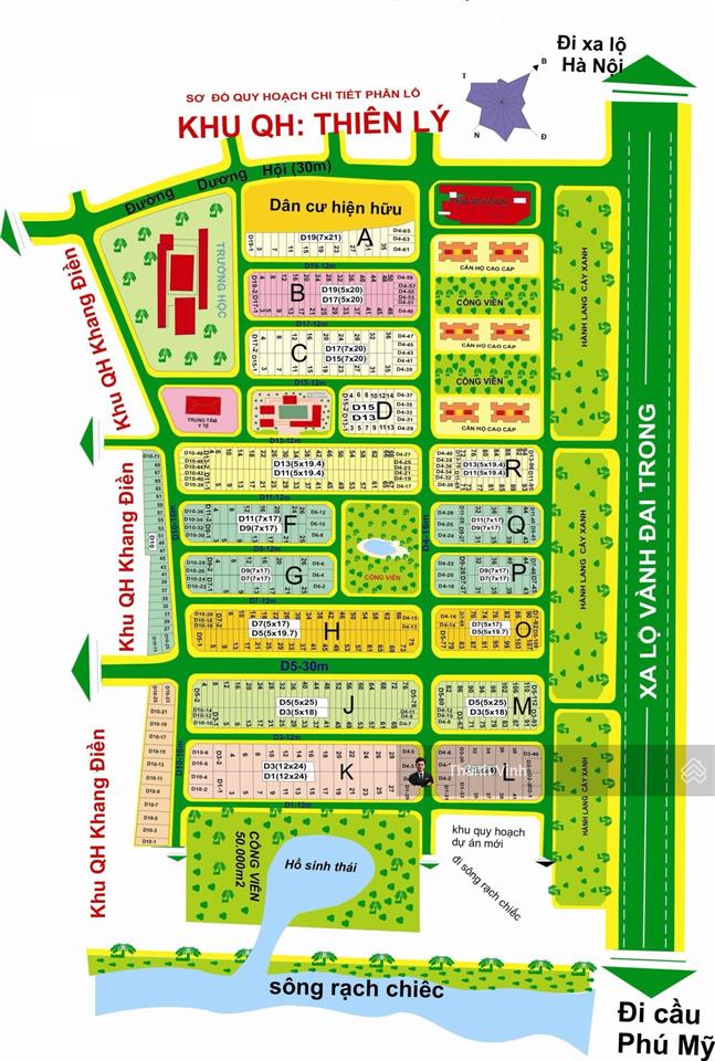Bán đất kdc thiên lý vị trí đẹp, giá tốt chỉ 7,9 tỷ