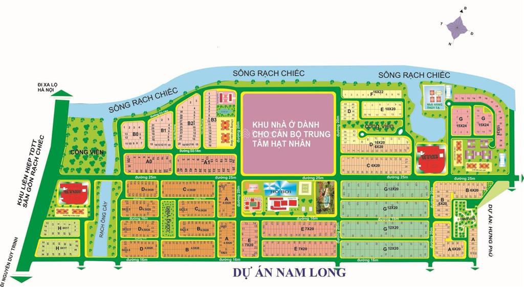 Cho thuê nhà nguyên căn kdc nam long tp. thủ đức