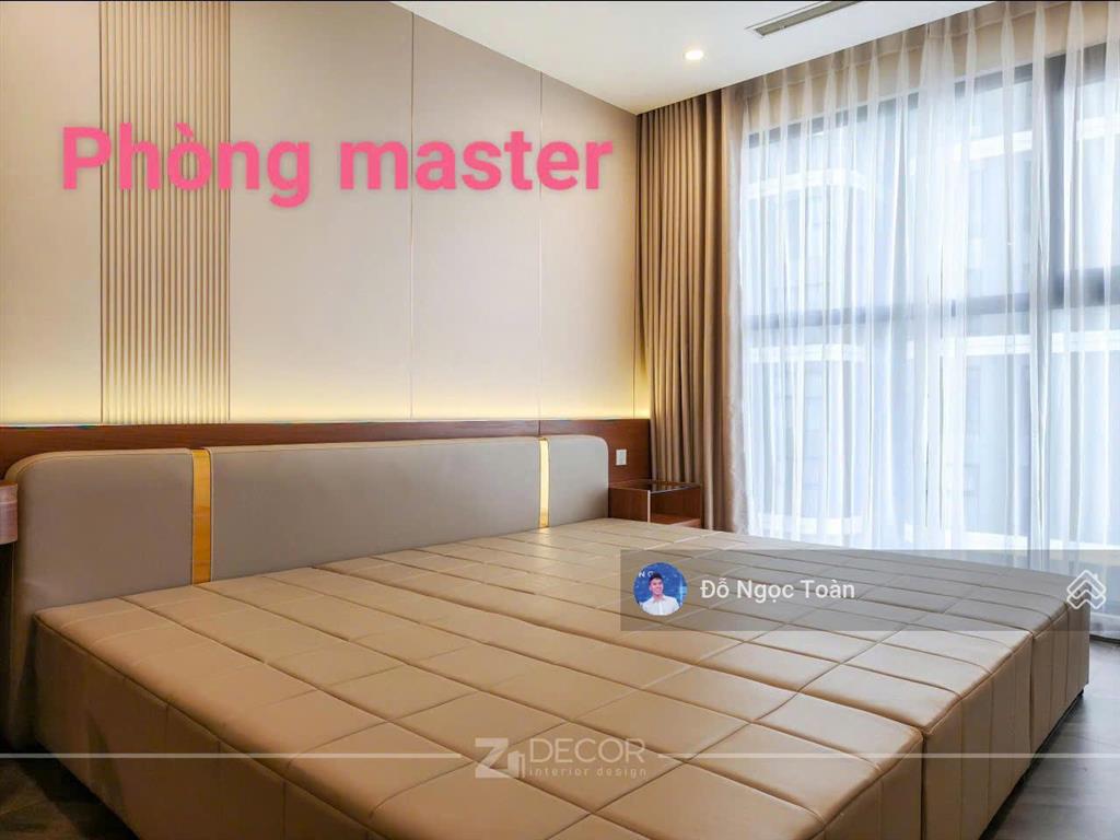 Siêu phẩm! cho thuê 3pn the beverly 100m2  nội thất cực kỳ cao cấp  view công viên 36ha siêu đẹp