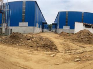 Xưởng phú giáo mới xây dựng 14400m2 vp 250m2, nhà ăn 100m2. pccc tự động nghiệm thu, đường cont