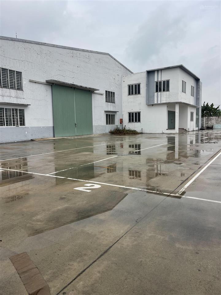 Xưởng mới xây dựng kcn bến cát dt xưởng 6700m2 vp nhà xe 370m2