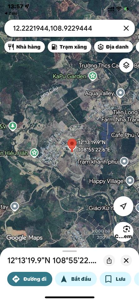 Bán đất vườn khánh phú  khánh vĩnh giá đầu tư