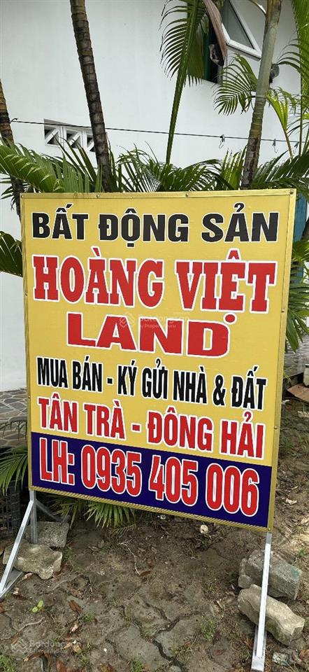 Cần bán đường 5m5 khu tân trà. gần biển và gần sông cổ cò giá 4,25 tỷ dt 100m hướng nam mát mẻ