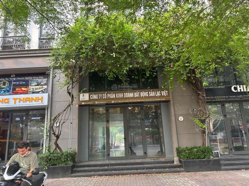 Bán shophouse garden city long biên lô góc đẹp 180m2 4.5 tầng hoàn thiện cao cấp