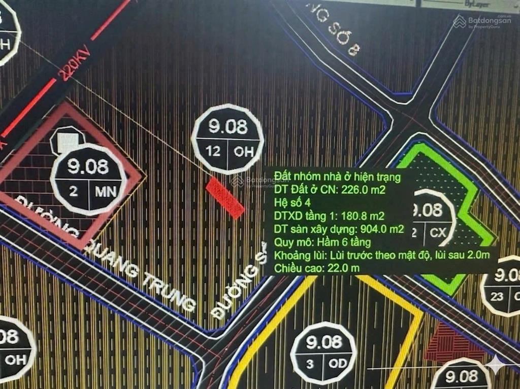 Đất xây biệt thự hoặc chdv để đầu tư