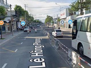 Bán đất (101.5 m2, ngang 4.79 m) mặt đường lê hồng phong p. long  nam nha trang. giá 100tr/m2