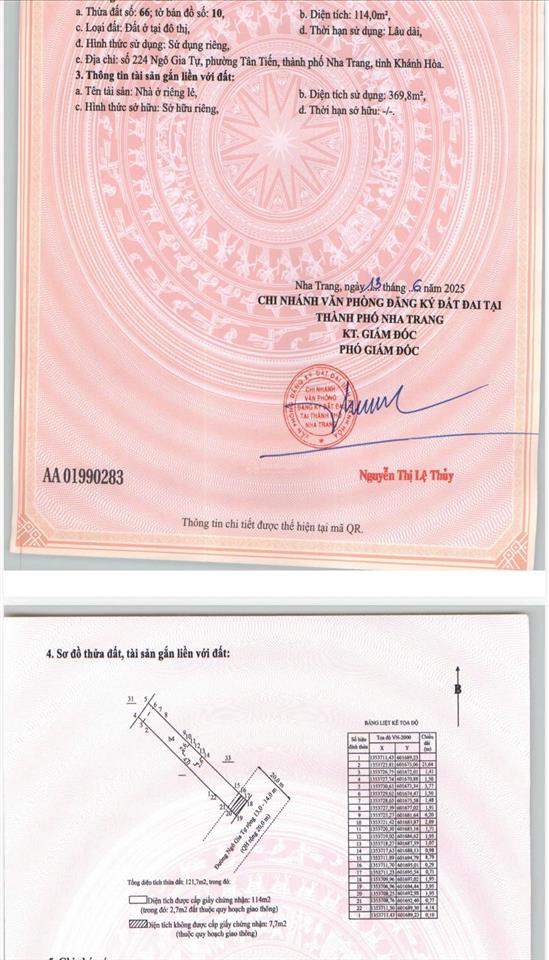 Bán nhà 4 tầng  mặt tiền ngô gia tự  đoạn 2 chiều  giá 22.4 tỷ  đang cho thuê 35 tr/ tháng